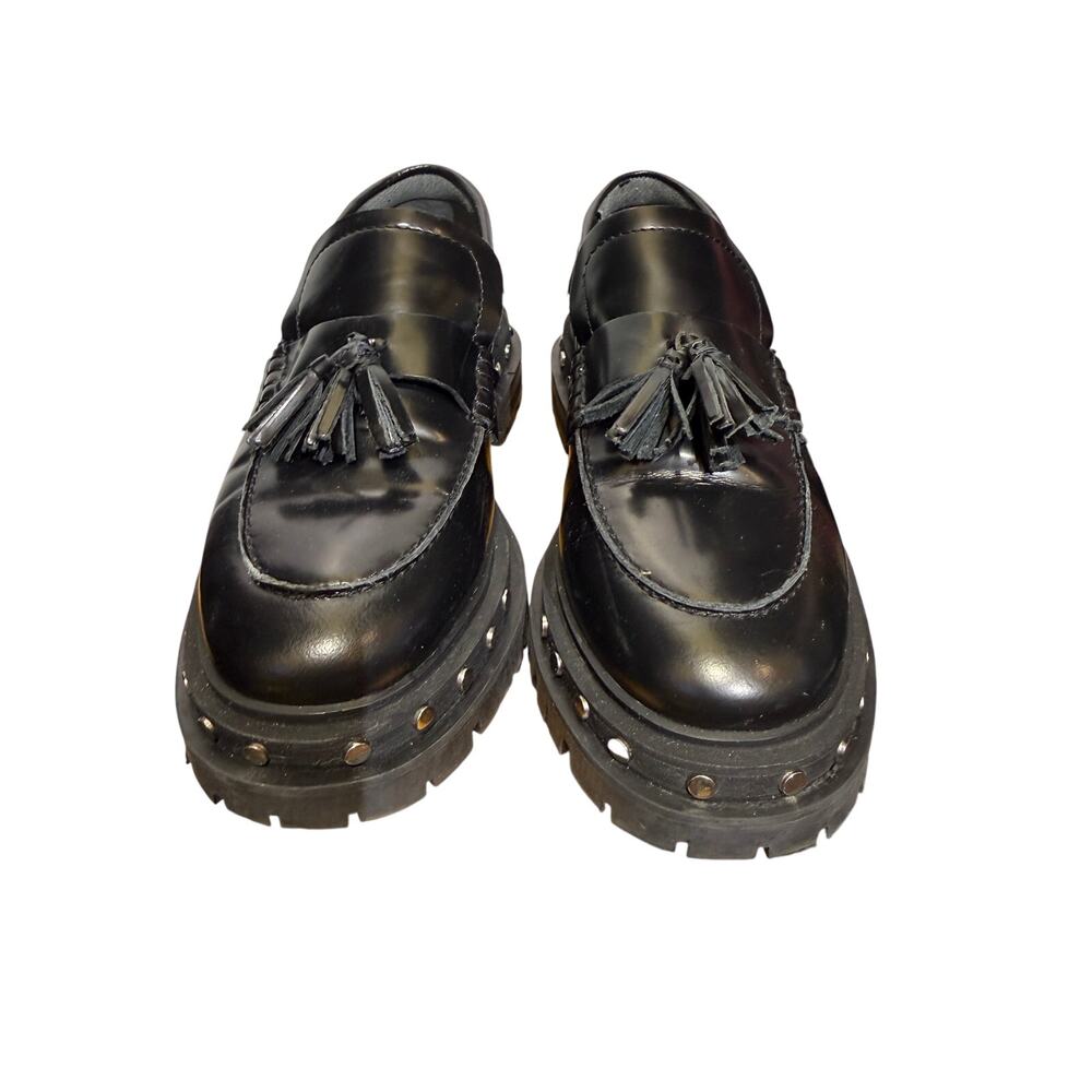 Free People Teagan Tassel Loafers w/Studs Size 8.5